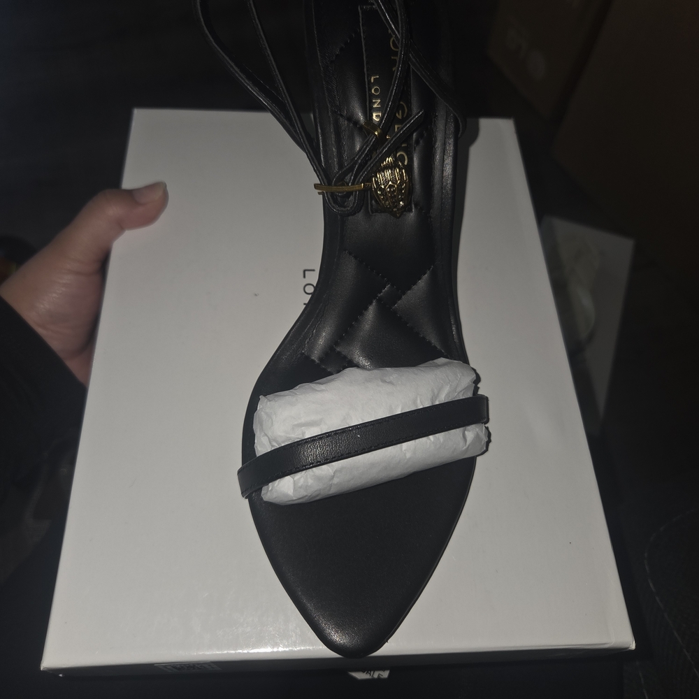 Kurt Geiger Black Strappy Heels
